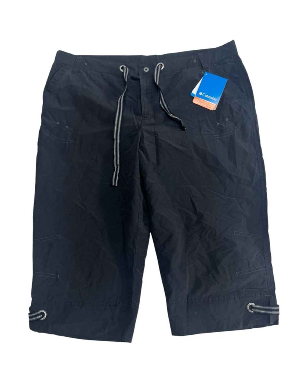 Columbia Black Arch Cape III Clamdigger Shorts Women’s Size XL